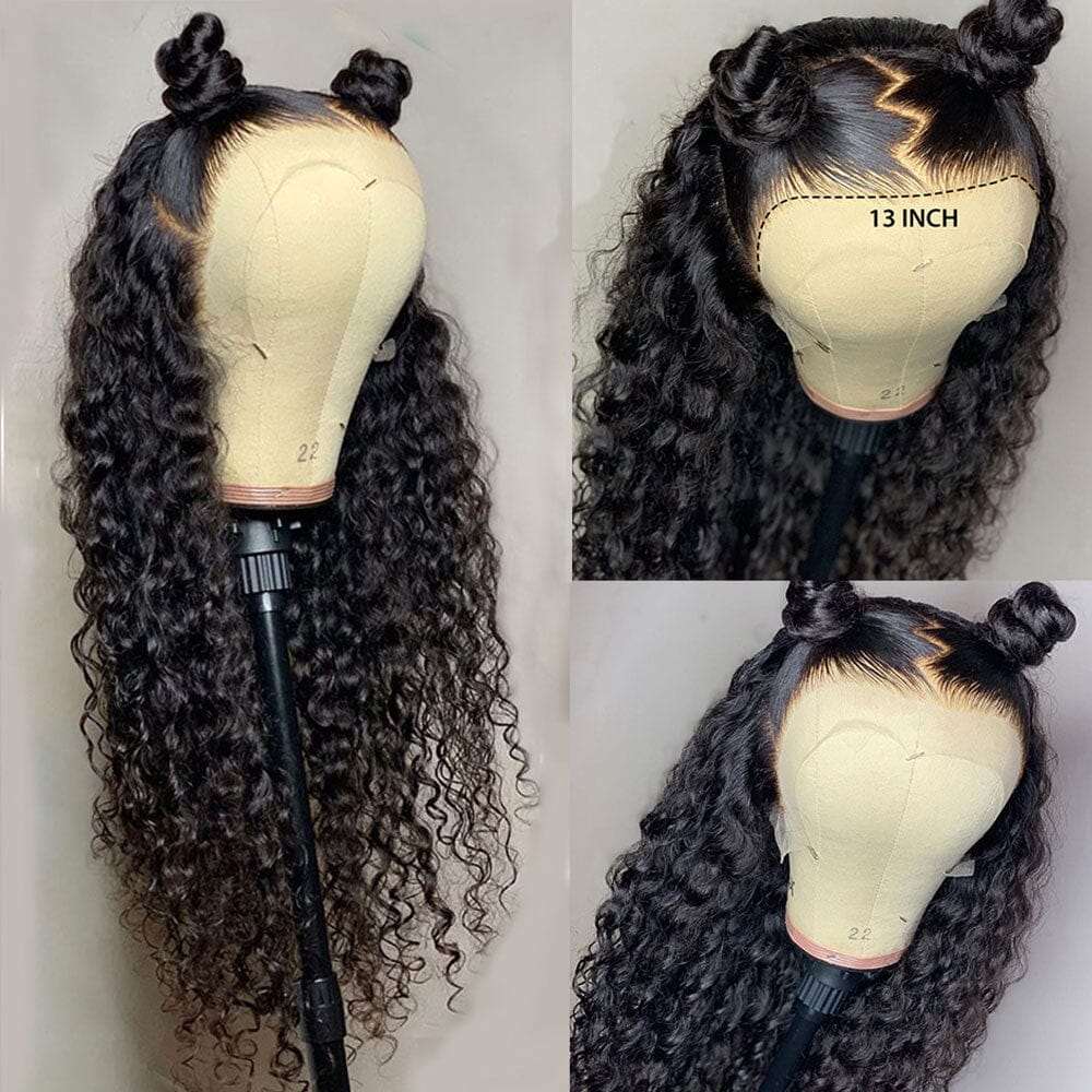 Water Wave Lace Front Wig for Black Women