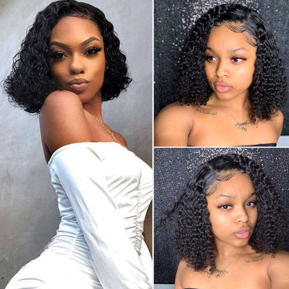 Brazilian Deep Wave Lace Front Wig for Women