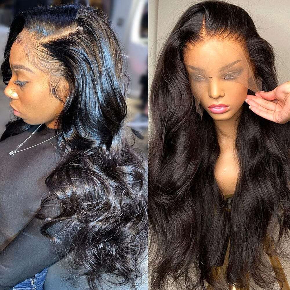 Hd Lace Frontal Wigs Transparent 13x4 Lace Human Hair Wigs For Black Women 30 Inch Brazilian Bob 13x4 Body Wave Lace Front Wig Wigs Prodigyslay 8inches United States 150%
